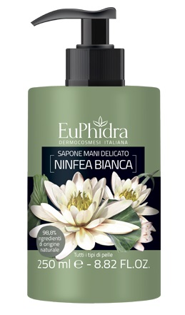 EUPHIDRA SAPONE LIQUIDO MANI NINFEA IN FLACONE CON ETICHETTA DISPENSER - farmasconti.eu