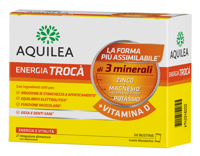 AQUILEA ENERGIA TROCA'+VIT D 20 BUSTINE - farmasconti.eu