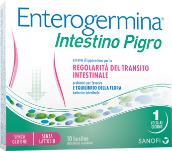 ENTEROGERMINA INTESTINO PIGRO 10 BUSTINE - farmasconti.eu
