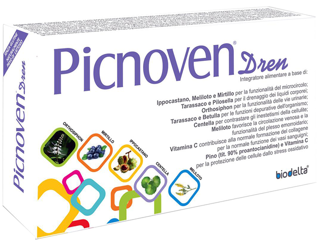 PICNOVEN DREN 100 COMPRESSE 62 G - farmasconti.eu