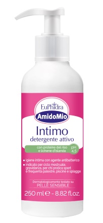 EUPHIDRA AMIDOMIO INTIMO DETERGENTE ATTIVO 250 ML - farmasconti.eu