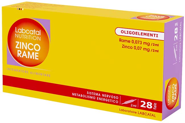 LABCATAL NUTRITION ZINCO RAME 28 FIALE 2 ML - farmasconti.eu