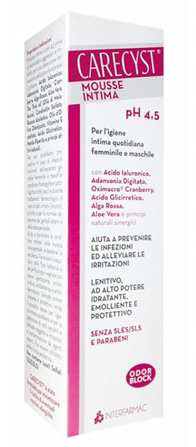 CARECYST INTIMO MOUSSE 150 ML - farmasconti.eu