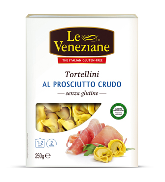 LE VENEZIANE TORTELLINI PROSCIUTTO CRUDO 250 G - farmasconti.eu