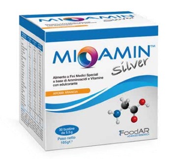 MIOAMIN SILVER 30 BUSTINE 5,5 G AROMA ARANCIA - farmasconti.eu