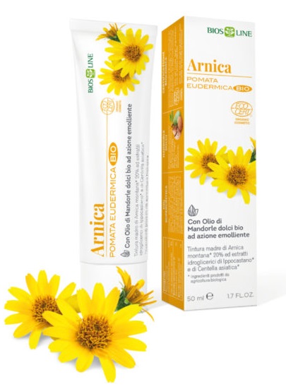 BIOSLINE ARNICA POMATA EUDERMICA BIO CERT ECOCERT 50 ML - farmasconti.eu