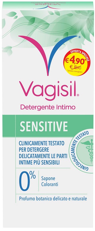 VAGISIL DETERGENTE SENSITIVE 250 ML - farmasconti.eu
