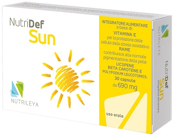 NUTRIDEF SUN 30 CAPSULE - farmasconti.eu