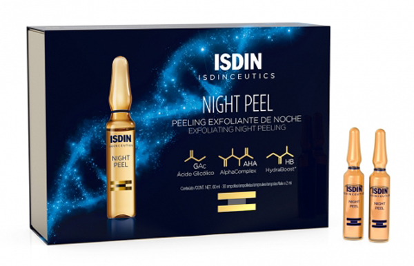 ISDINCEUTICS NIGHT PEEL 10 FIALE 2 ML - farmasconti.eu