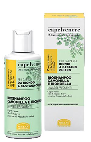 CAPELVENERE BIOSHAMPOO CAMOMILLA E BIONDELLA 200 ML - farmasconti.eu