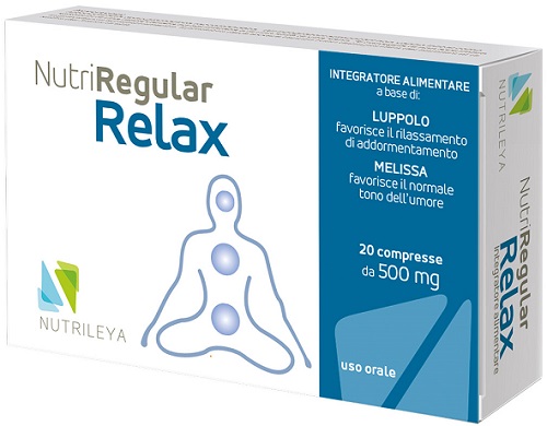 NUTRIREGULAR RELAX 20 COMPRESSE - farmasconti.eu