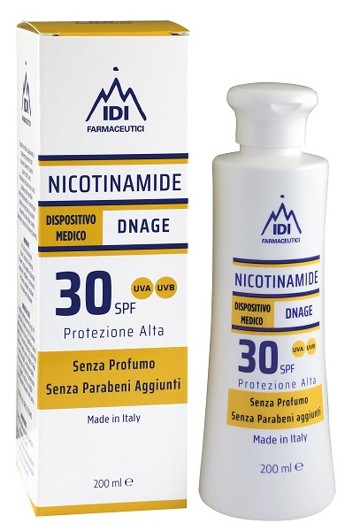 NICOTINAMIDE DNAGE 30SPF PROTEZIONE ALTA 200 ML - farmasconti.eu