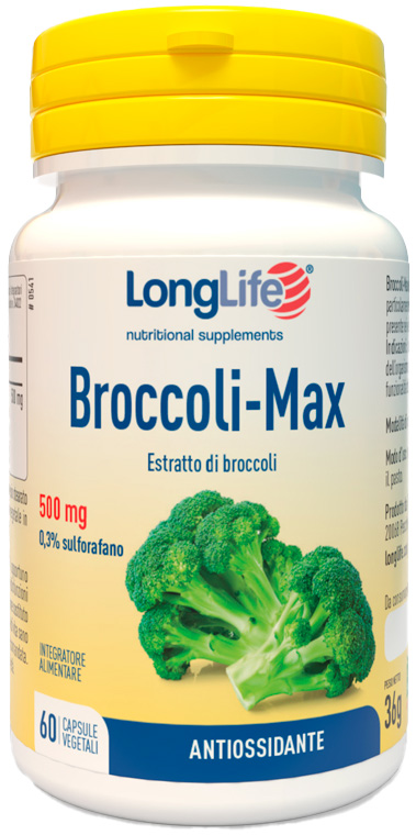 LONGLIFE BROCCOLI MAX 60 CAPSULE - farmasconti.eu