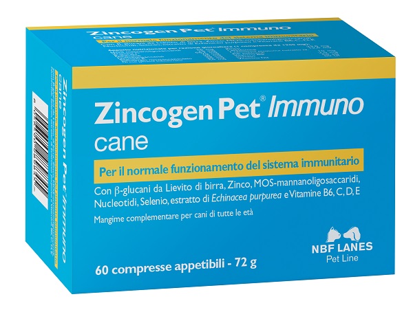 ZINCOGEN PET IMMUNO 60 COMPRESSE - farmasconti.eu