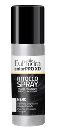 EUPHIDRA COLORPRO XD TINTURA RITOCCO SPRAY CAPELLI NERO 75 ML - farmasconti.eu