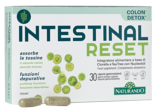 INTESTINAL RESET 30 CAPSULE - farmasconti.eu