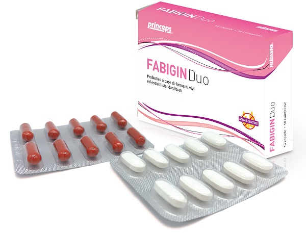 FABIGIN DUO 10 CAPSULE 10 COMPRESSE - farmasconti.eu