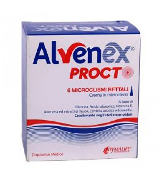 ALVENEX PROCTO MICROCLISMA 6 PEZZI DA 8 G - farmasconti.eu