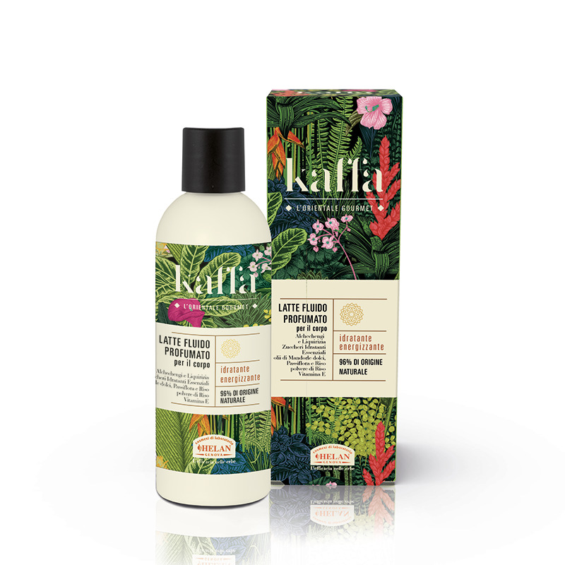 HELAN KAFFA LATTE FLUIDO PROFUMATO PER IL CORPO 200 ML - farmasconti.eu