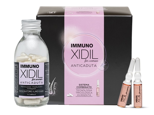 IMMUNOXIDIL DONNA KIT 60 CAPSULE + 15 FIALE - farmasconti.eu