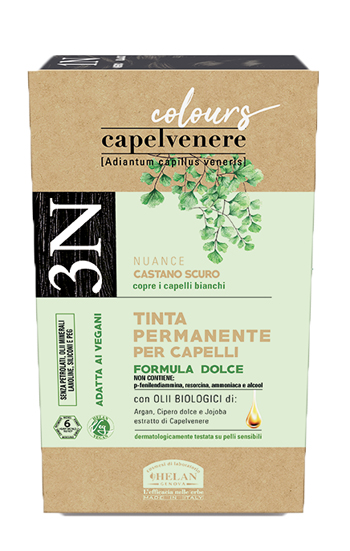 CAPELVENERE COLOURS TINTA CAPELLI 3N CASTANO SCURO - farmasconti.eu