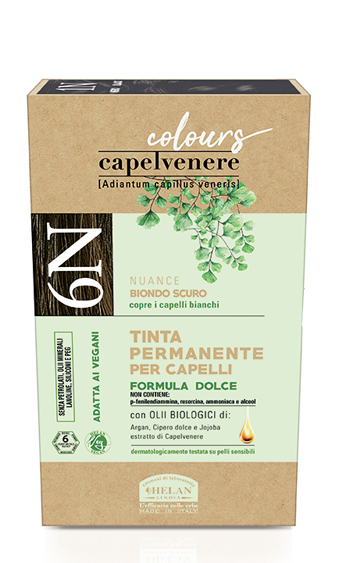 CAPELVENERE COLOURS TINTA CAPELLI 6N BIONDO SCURO - farmasconti.eu