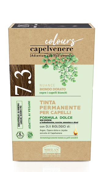 CAPELVENERE COLOURS TINTA CAPELLI 7,3N BIONDO DORATO - farmasconti.eu