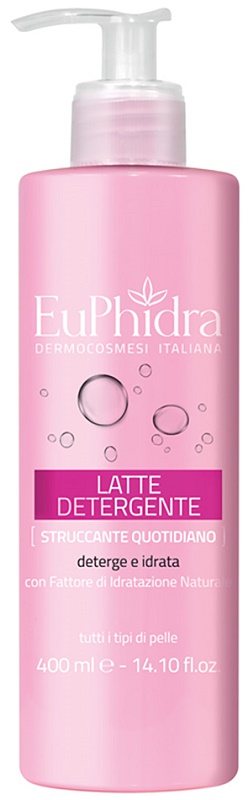 EUPHIDRA LATTE DETERGENTE STRUCCANTE QUOTIDIANO 400 ML - farmasconti.eu