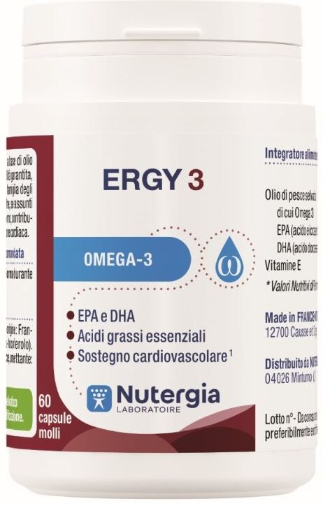ERGY 3 60 CAPSULE - farmasconti.eu