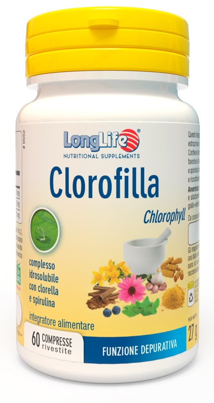 LONGLIFE CLOROFILLA 60 COMPRESSE RIVESTITE - farmasconti.eu
