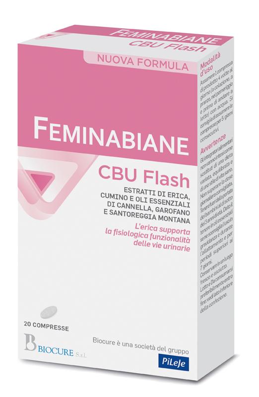 FEMINABIANE CBU FLASH 20 COMPRESSE NUOVA FORMULA - farmasconti.eu