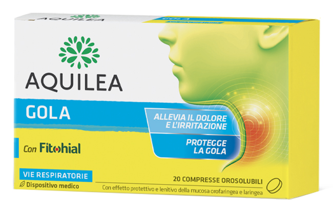 AQUILEA GOLA 20 COMPRESSE OROSOLUBILI - farmasconti.eu