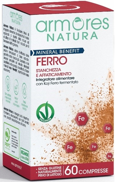 ARMORES MINERAL BENEFIT FERRO 60 COMPRESSE - farmasconti.eu