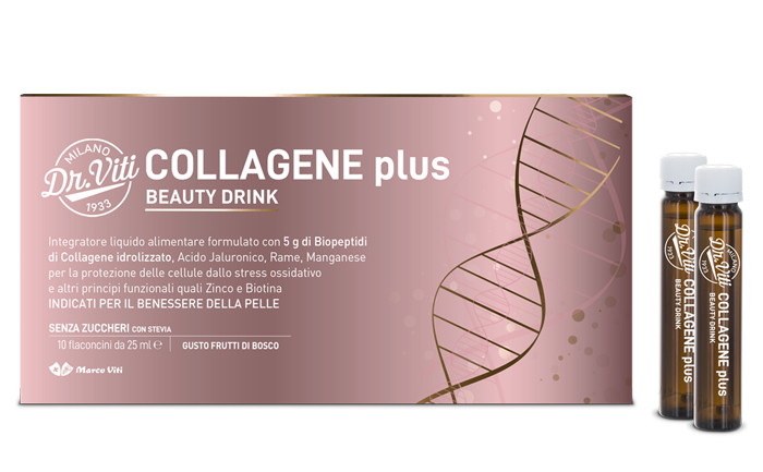 DR VITI COLLAGENE BEAUTY DRINK PLUS 250 ML - farmasconti.eu