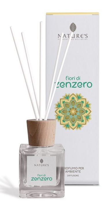 FIORI ZENZERO PROFUMO AMBIENTE DIFFUSORE 100 ML - farmasconti.eu