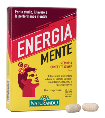 ENERGIA MENTE 30 COMPRESSE - farmasconti.eu