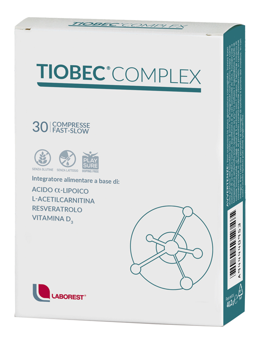 TIOBEC COMPLEX 30 COMPRESSE FAST SLOW - farmasconti.eu