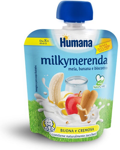 MILKYMERENDA MELA-BANANA BISCOTTO 100 G - farmasconti.eu
