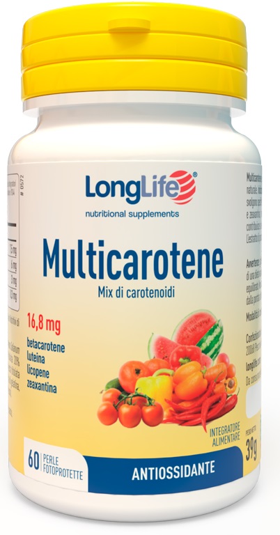 LONGLIFE MULTICAROTENE 60 PERLE - farmasconti.eu