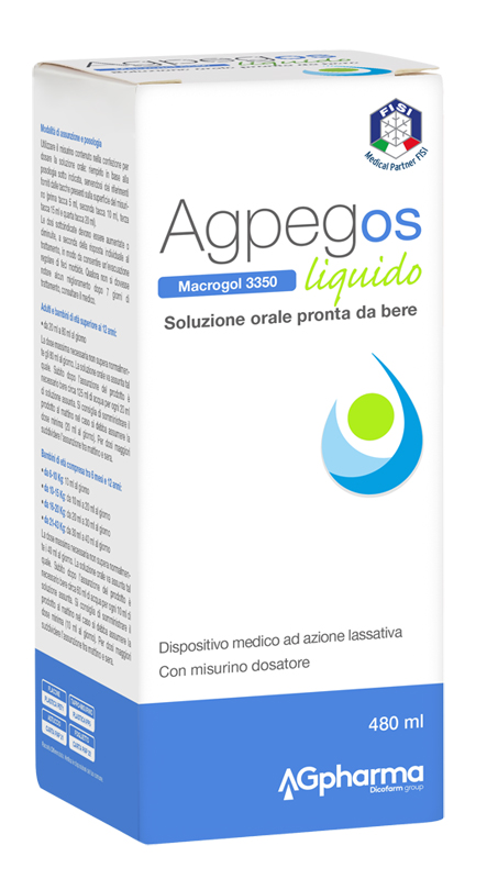 AGPEG OS MACROGOL 3350 LIQUIDO 480 ML - farmasconti.eu