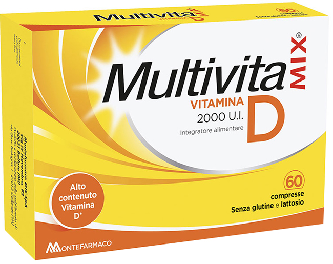 MULTIVITAMIX VITAMINA D 2000 UI 60 COMPRESSE - farmasconti.eu