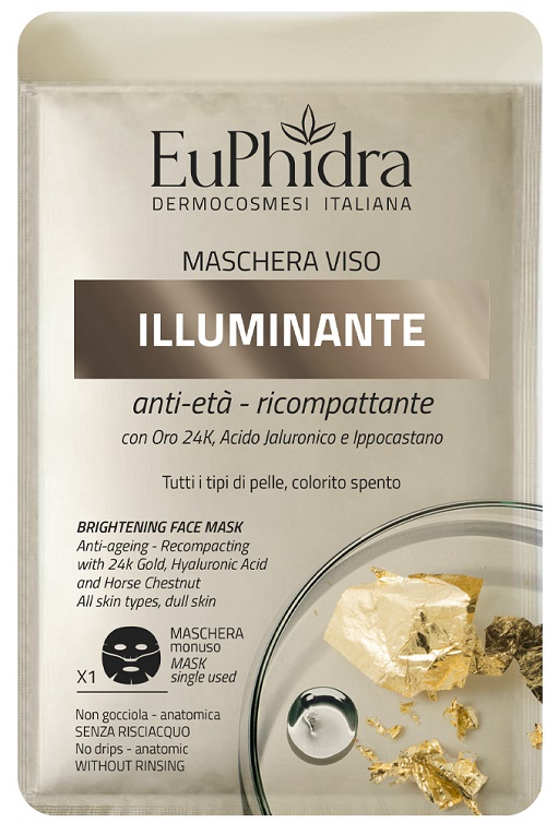 EUPHIDRA MASCHERA VISO ILLUMINANTE 1 PEZZO - farmasconti.eu