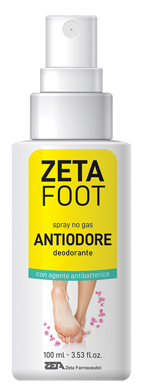 ZETAFOOT SPRAY ANTIODORE 100 ML - farmasconti.eu