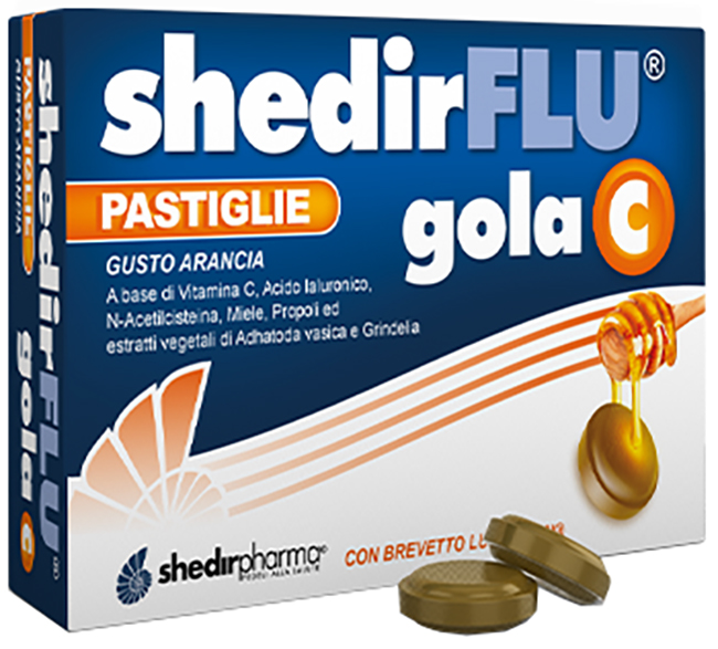 SHEDIRFLU GOLA C ARANCIA 36 PASTIGLIE - farmasconti.eu