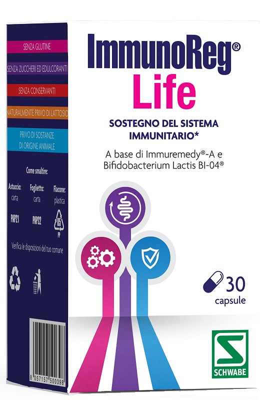 IMMUNOREG LIFE 30 CAPSULE - farmasconti.eu