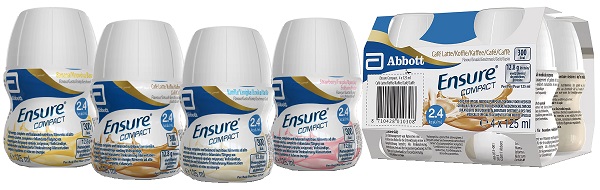 ENSURE COMPACT PROTEIN VANIGLIA 4 X 125 ML - farmasconti.eu