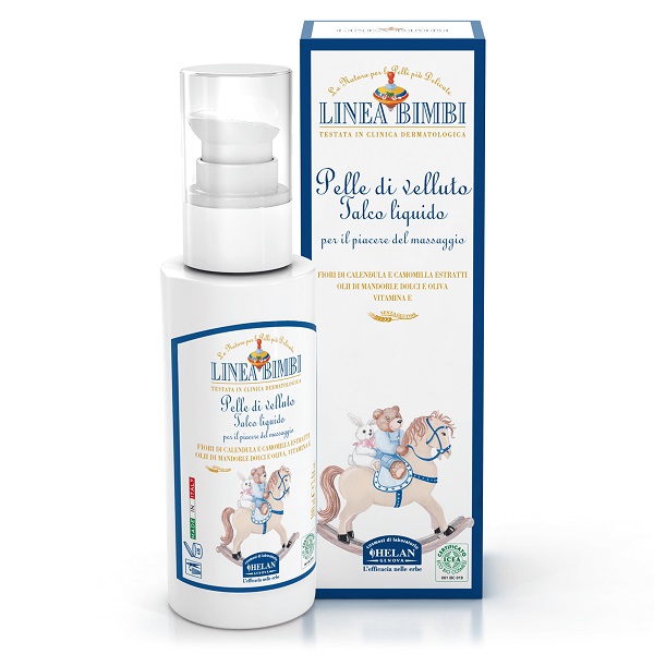 HELAN BIMBI PELLE DI VELLUTO TALCO LIQUIDO 240 ML - farmasconti.eu