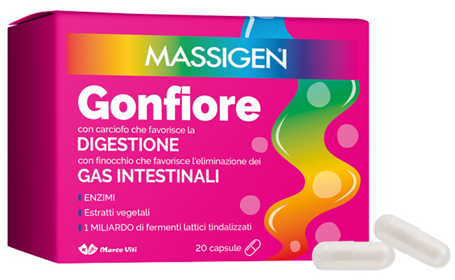 MASSIGEN GONFIORE 20 CAPSULE - farmasconti.eu