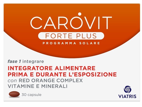CAROVIT FORTE PLUS PROGRAMMA SOLARE 30 CAPSULE BL - farmasconti.eu