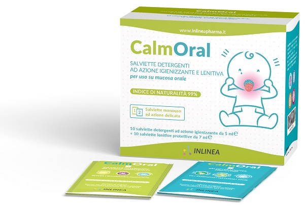 CALMORAL 10 SALVIETTE DETERGENTI + 10 SALVIETTE LENITIVE PROTETTIVE - farmasconti.eu